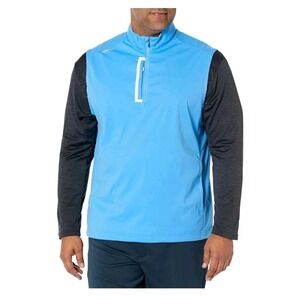 PUMA Golf Men's Sz XXL Momentum Wind Vest BLUE UV PROTECTION UPF 50+ New.